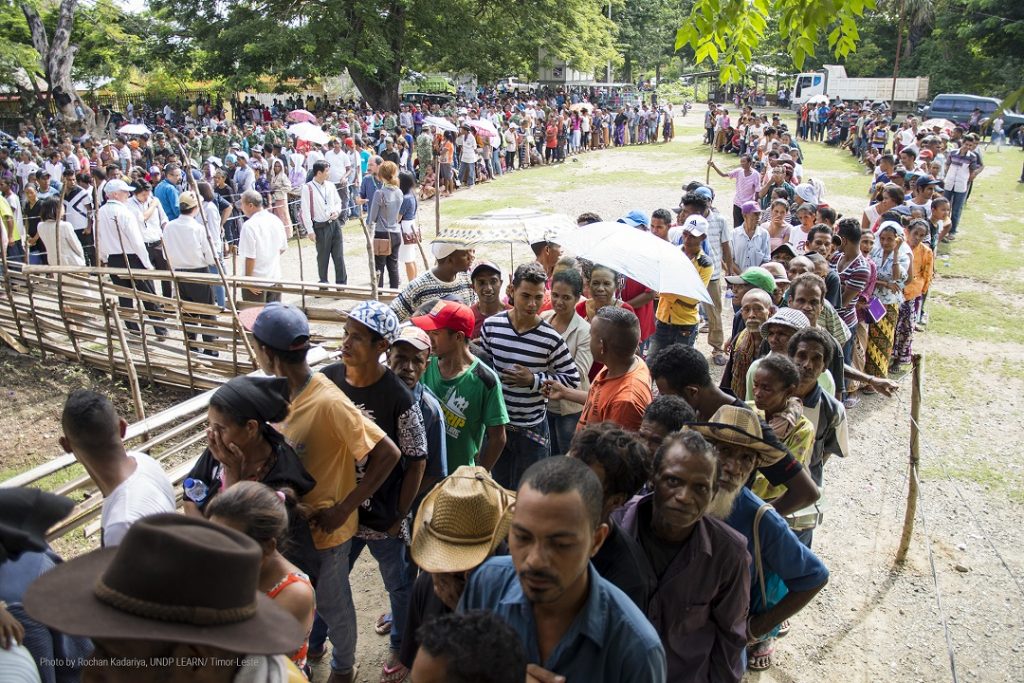 EC-UNDP JTF - Timor Leste went to poll to elect new President