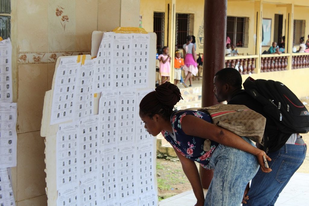 EC-UNDP JTF - Liberia: Exhibition of the Provisional Voter Register