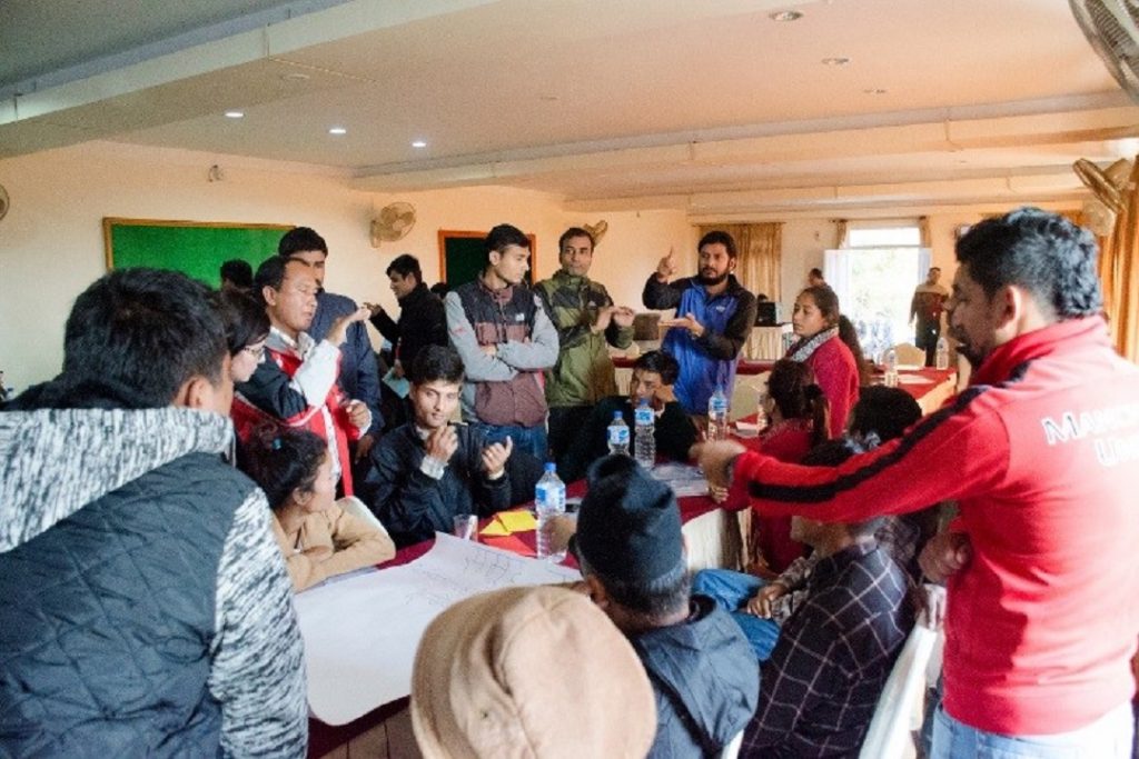 EC-UNPD JTF - Making hearing impaired people feel the beat of election in Nepal